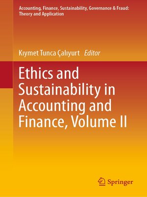cover image of Ethics and Sustainability in Accounting and Finance, Volume II